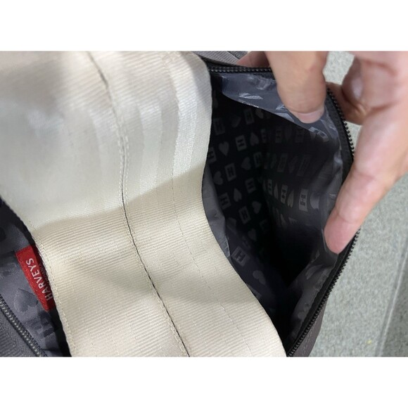 Harvey's Original Seatbelt Streamline Crossbody Bag Shoulder Neutral Gray - Picture 14 of 16